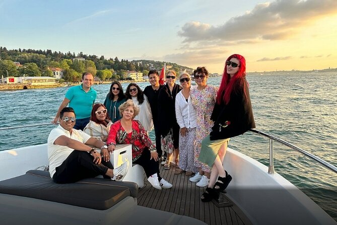 Guided Bosphorus Sunset Cruise on Luxurious Yacht - Small Group Cruise - Inclusions