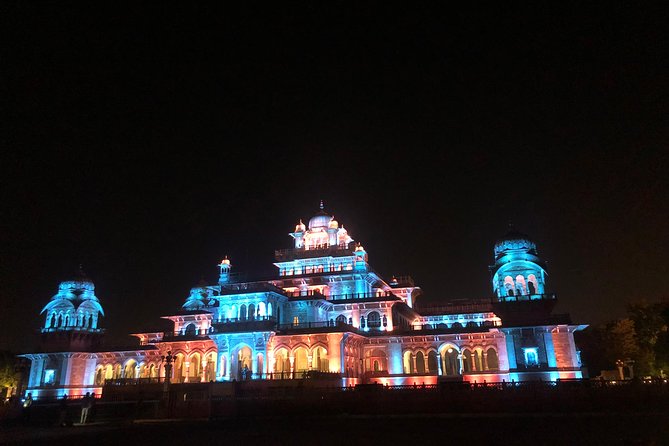 Guided Night Tour of Jaipur With Optional Street Food Tasting - Itinerary Highlights