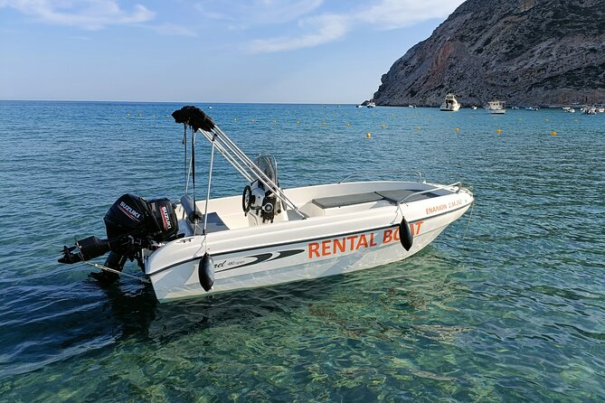 Half-Day Boat Rental With Skipper Option in Milos - Inclusions and Additional Options