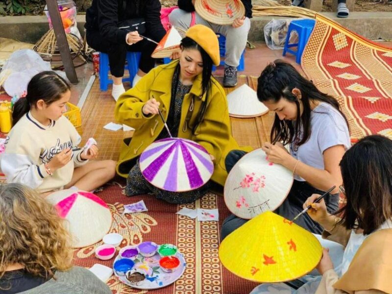 Hanoi: Half-Day Incense, Hat-Making Tour, & Train Street - Itinerary Highlights