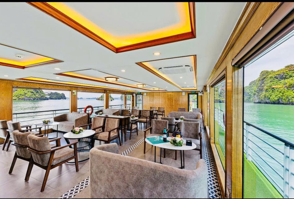 Hanoi: Halong Bay Luxury Cruise With Lunch Buffet & Kayaking - Itinerary Highlights