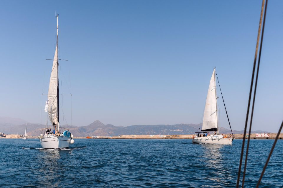Heraklion: Private Boat Cruise With Swimming, Meal & Drinks - Itinerary and Schedule