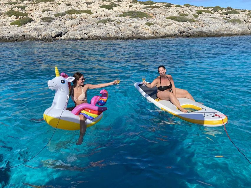 Hersonissos: Private Catamaran to Dia Island With Meal - Detailed Itinerary