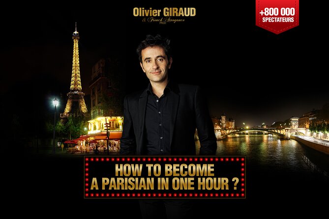 How to Become a Parisian in 1 Hour? The Hit Comedy Show 100% in English in Paris - Venue and Audience