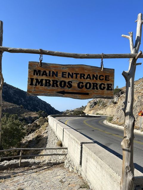 IMBROS GORGE (IMBROS – CHORA SFAKION) - Experience Highlights