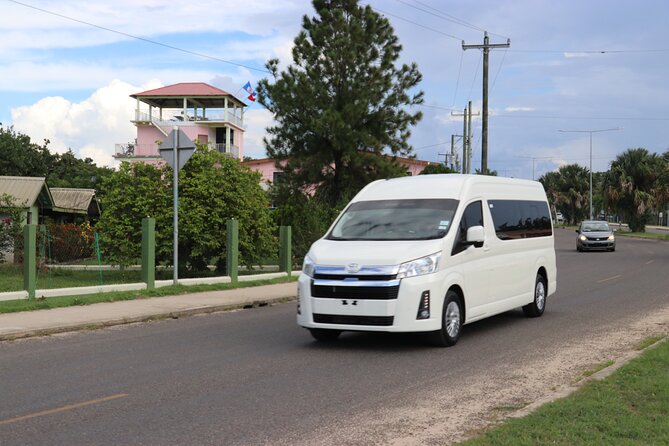 International Airport Belize City to San Ignacio - Transportation Features