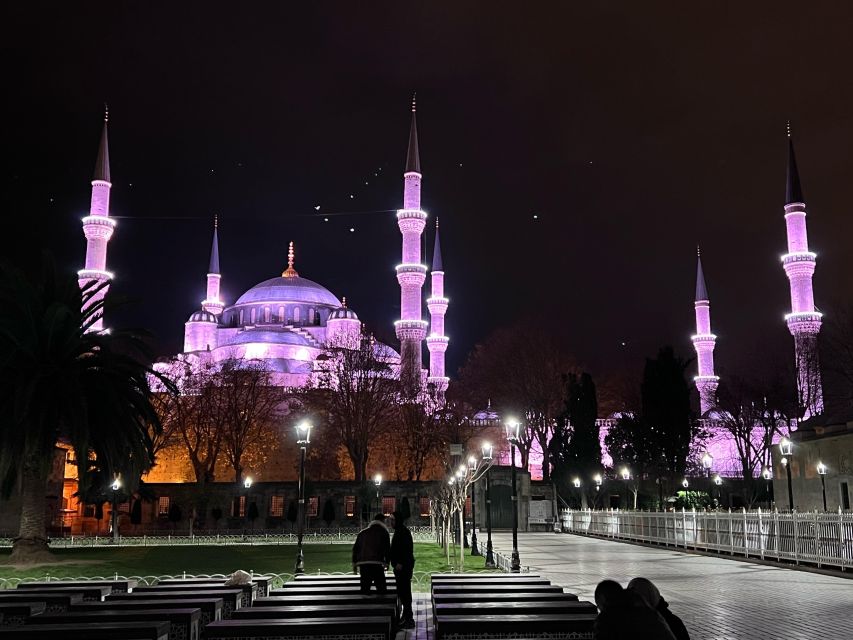 Istanbul By Night Private Guided City Tour Halcyon - Booking Information