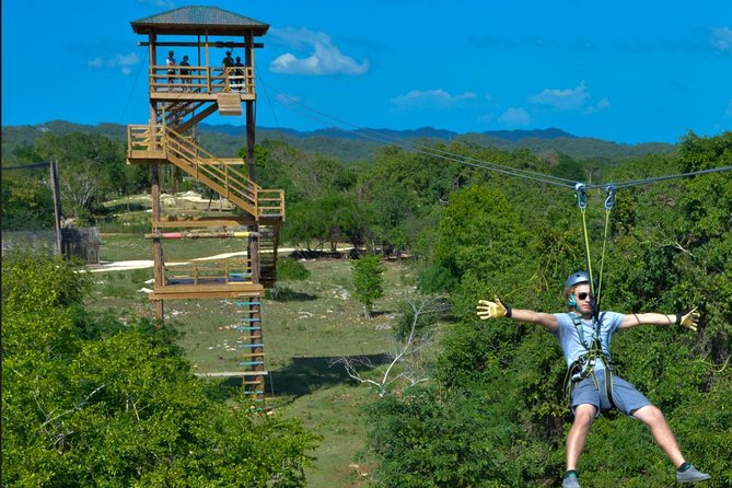 Jamwest Reggae Zipline Tour From Negril - Zipline Experience Highlights