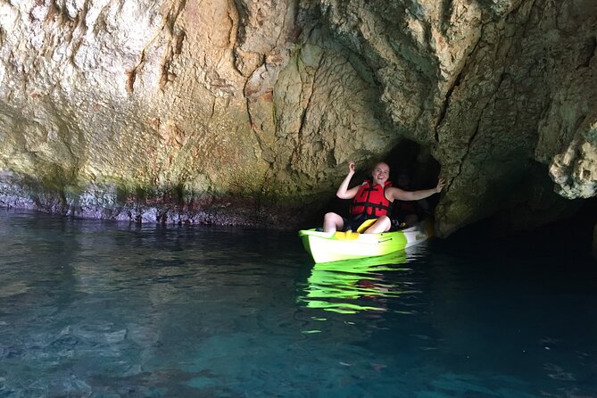 Kayak and Snorkel Excursion in Jávea. Portitxol - Granadella - Included Amenities and Requirements
