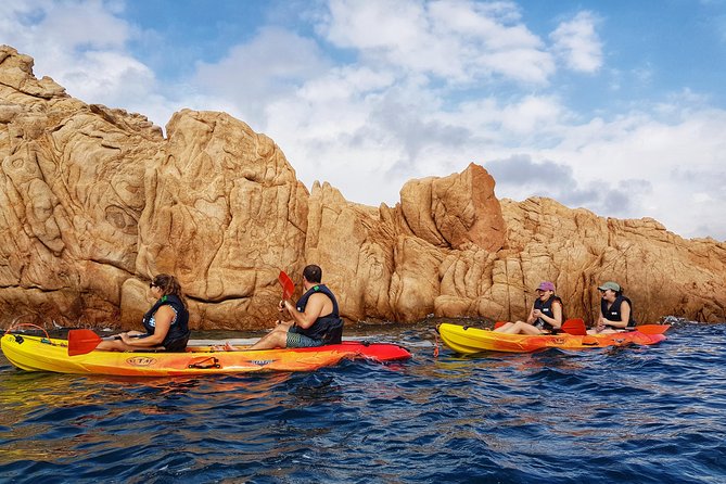 Kayaking & Lagoon Dipping Costa Brava - Kayaking Past Cliffs