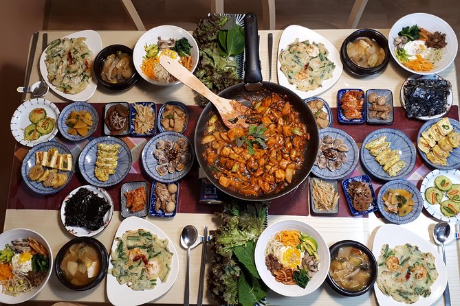 Korean Cooking Class With Full-Course Meal & Local Market Tour in Seoul - Highlights of the Itinerary