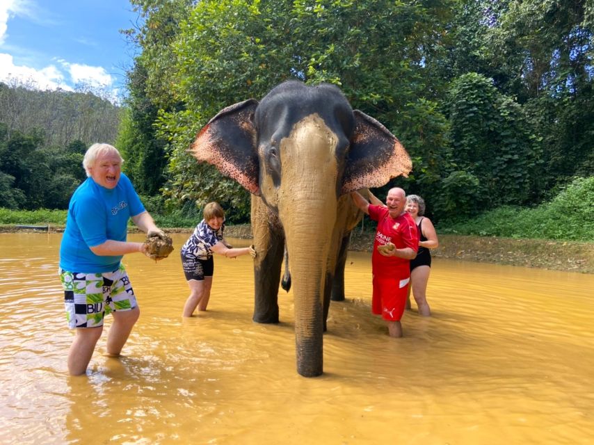 Krabi: Khao Sok Elephant Rescue Center & Bamboo Raft Paddle - Elephant Stories and Sanctuary Visit