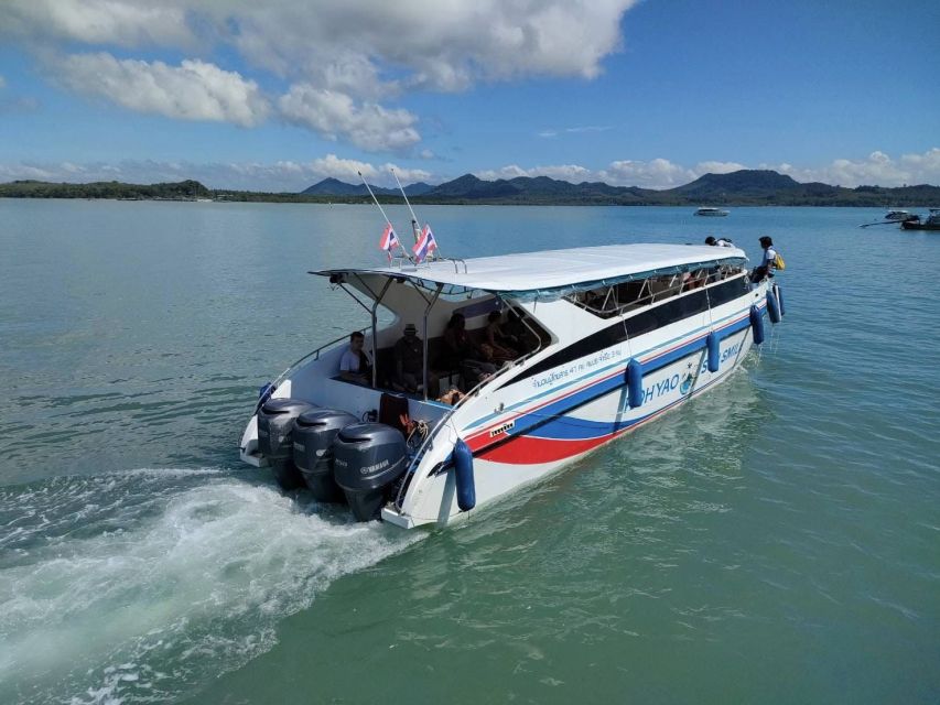 Krabi: Speed Boat Transfer to Koh Yao - Transfer Specifics