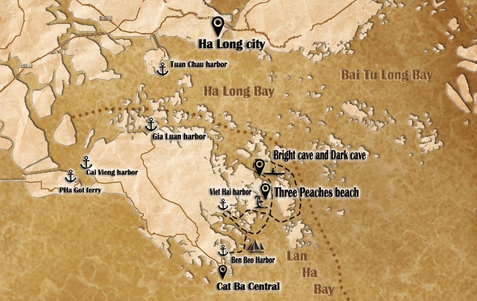Lan Ha-Ha Long Bay Adventure and Experience 3 Days 2 Nights - Detailed Itinerary