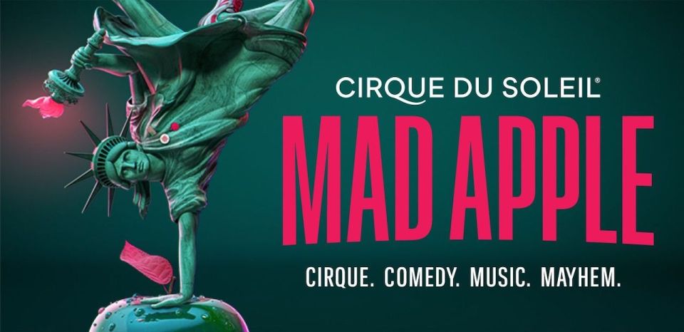 Las Vegas: Mad Apple by Cirque Du Soleil Admission Ticket - Acrobatic Marvels