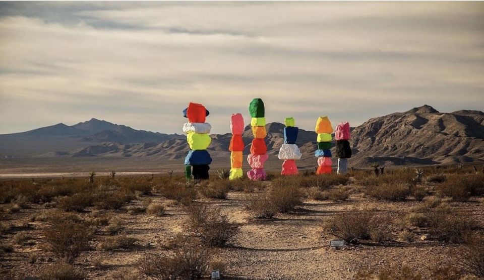 Las Vegas: Private 7 Magic Mountains and Vegas Sign Car Trip - Highlights of the Tour