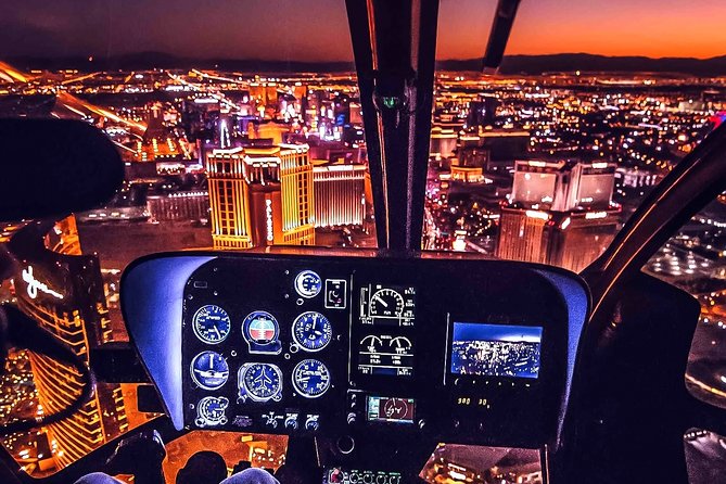 Las Vegas Strip Helicopter Night Flight With Optional Transport - Booking Requirements