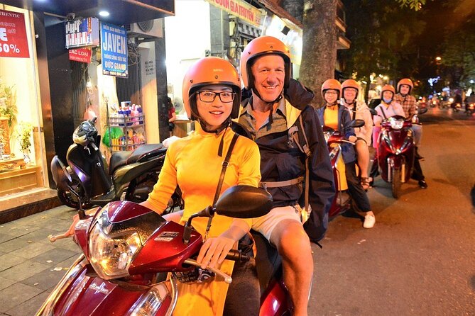 Led By Women -Hanoi By Night Foodie Motorbike Tours - Itinerary Highlights