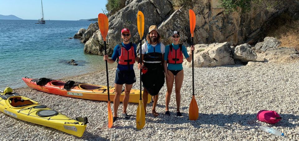 Lefkada: Agios Ioannis & Papanikolis Cave Kayak Tour - Highlights of the Tour