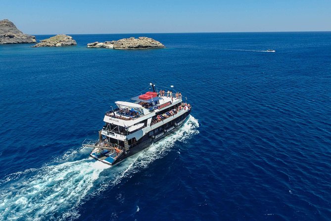Lindos Full Day Boat Tour With Swimming - Inclusions