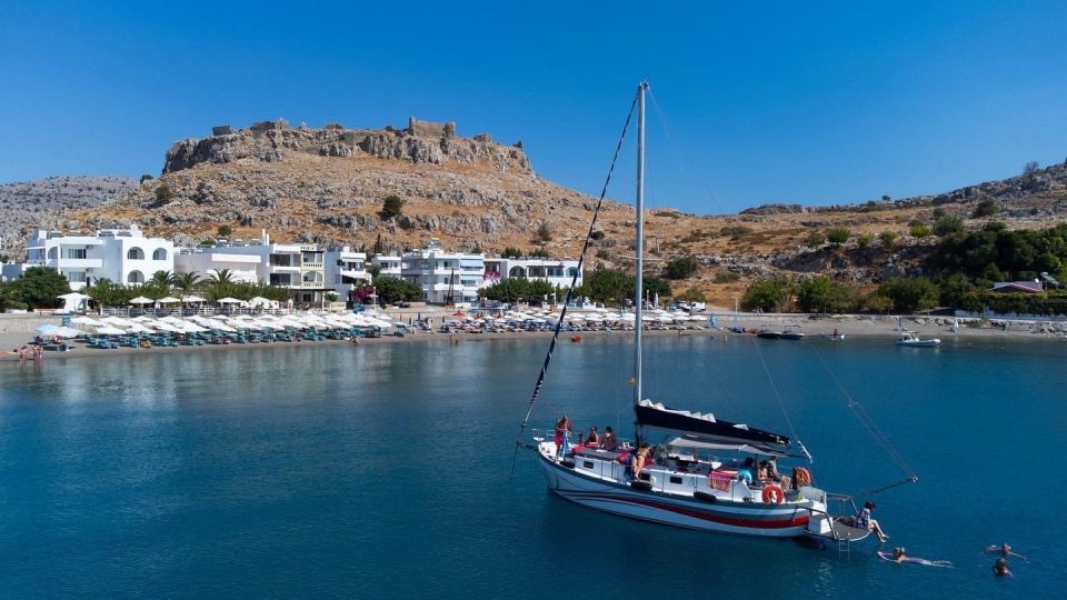 Lindos: Sailboat Cruise With Prosecco and More - Pricing Details