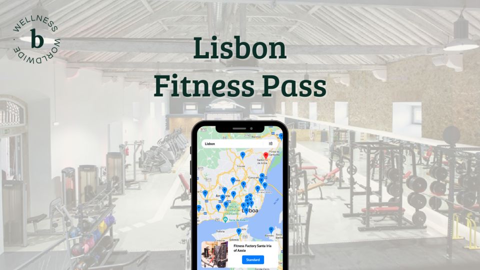 Lisbon - Fitness Pass - Booking Process