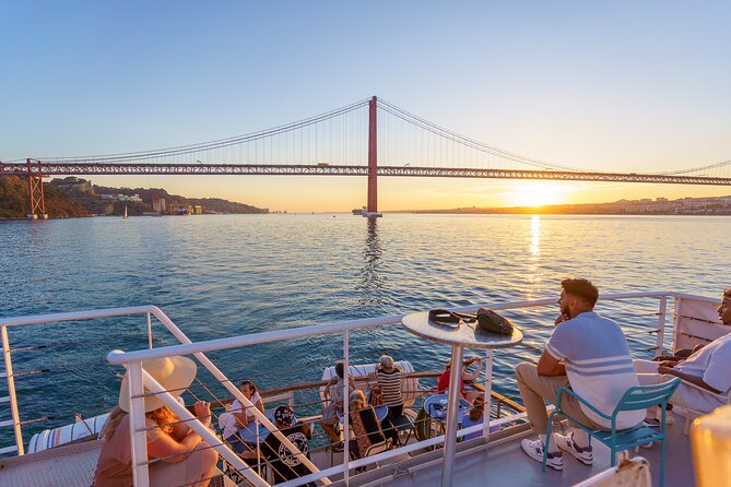 Lisbon Sunset Cruise With Wine and Snacks - Onboard Amenities and Comfort