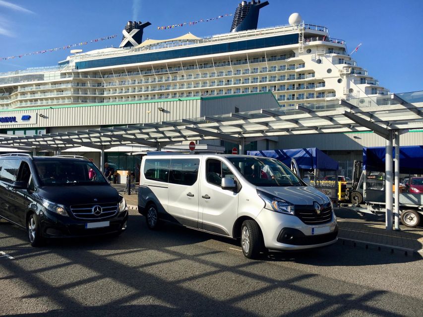 London to Southampton Cruise Port Private Transfer Service - Pickup and Drop-off Details