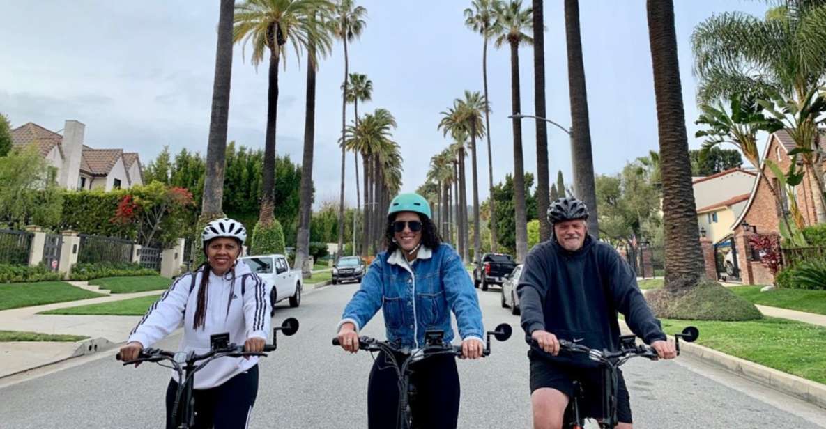 Los Angeles: Guided Beverly Hills E-Bike Tour - Riding Through Iconic Neighborhoods