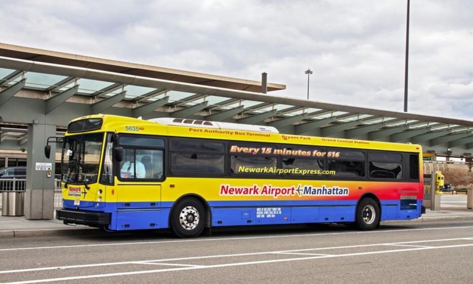 Manhattan: Bus Transfer From/To Newark Airport - Highlights