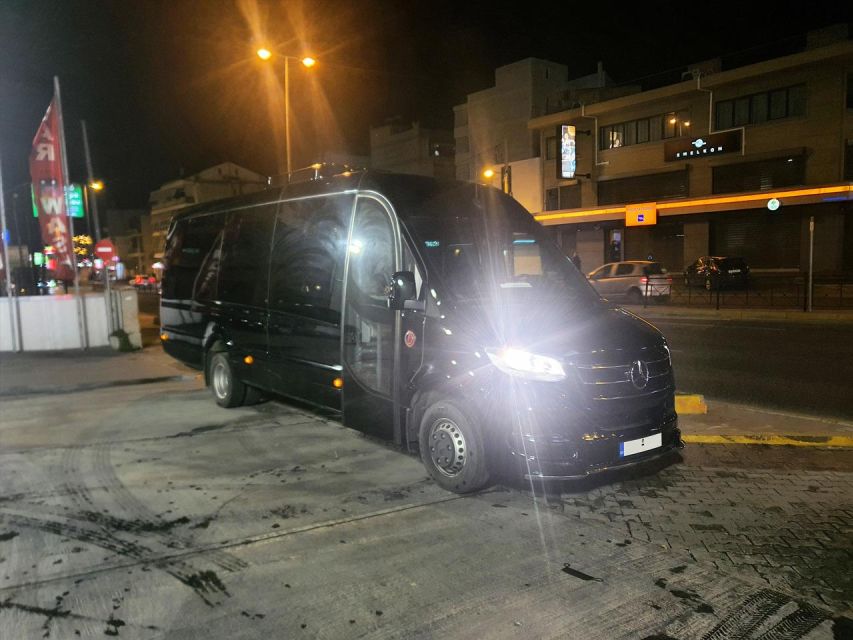 Mantoudi to Athens Airport VIP Mercedes Minibus Private - Vehicle Information