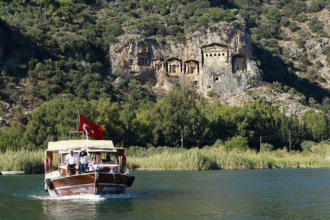 Marmaris Dalyan Tour By Boat With Famous Mud Baths & King Tombs - Itinerary Overview