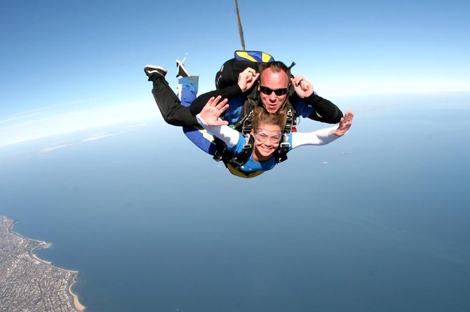 Melbourne Tandem Skydive 14,000ft With Beach Landing - Package Details