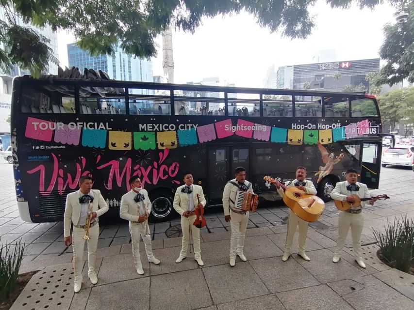 Mexico City: Mariachi Night Tour in a Panoramic Bus - Tour Highlights