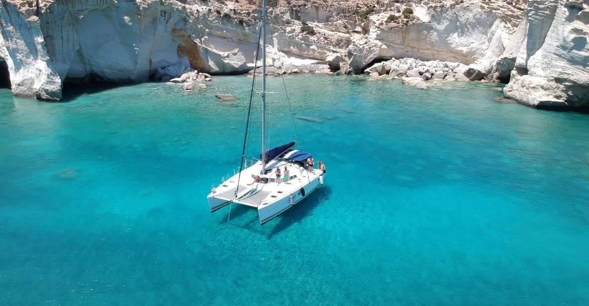 Milos: Full-Day Catamaran Cruise With Paddle Board - Itinerary Highlights