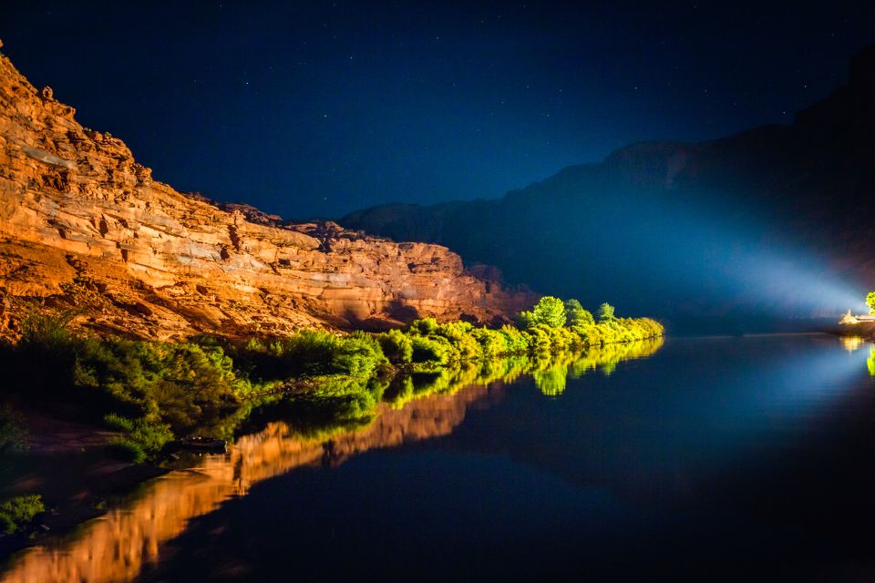 Moab: Colorado River Dinner Cruise With Music and Light Show - Inclusions and Highlights