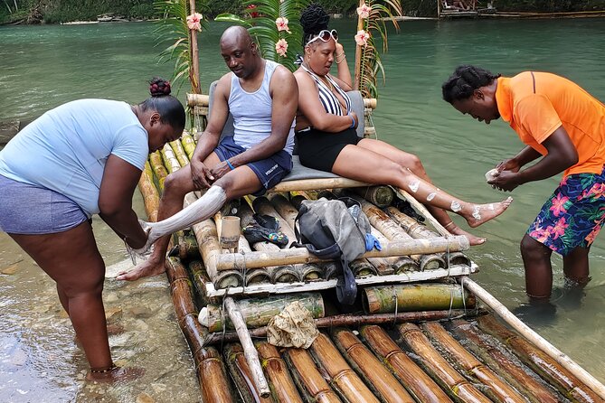 Montego Bay Bamboo Rafting & Limestone Massage Private Transfer. - Experience Highlights