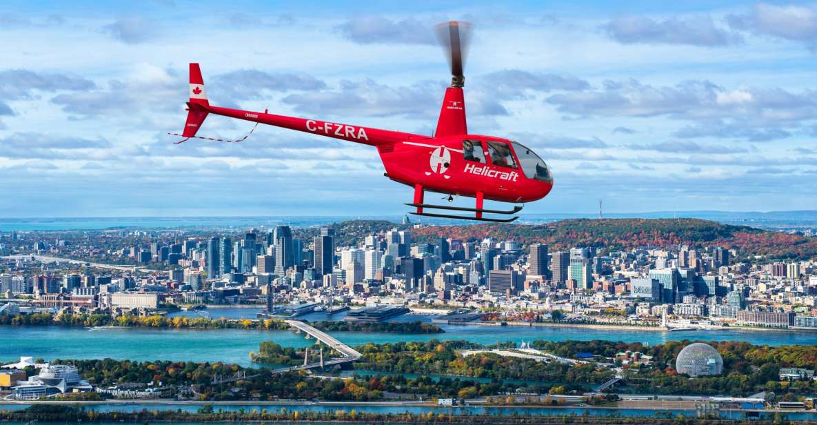 Montreal: Guided Helicopter Tour - Inclusions and Highlights