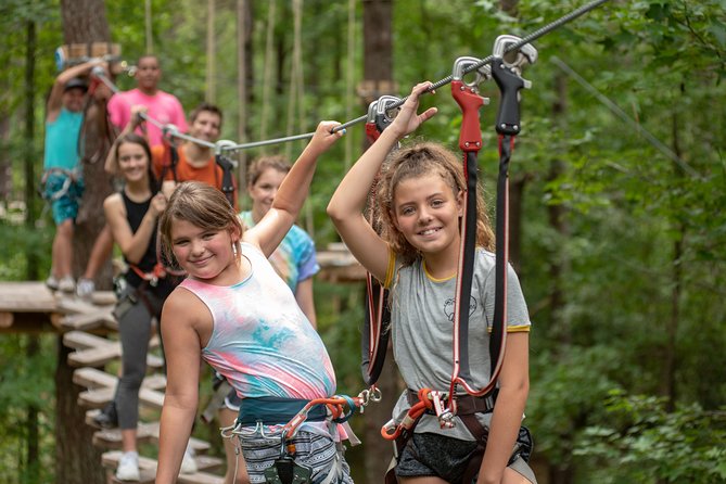 Morning Aerial Adventure Adult Course From Riegelwood - Exciting Activities Included