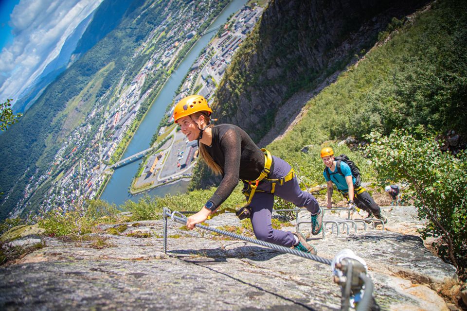 Mountain-Climbing Adventure in Mosjøen via Ferrata - Stunning Scenic Views