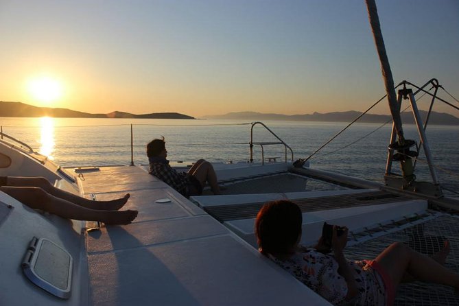 Mykonos Catamaran Private Sunset Cruise, Full Meal & Open-Bar - Inclusions and Amenities