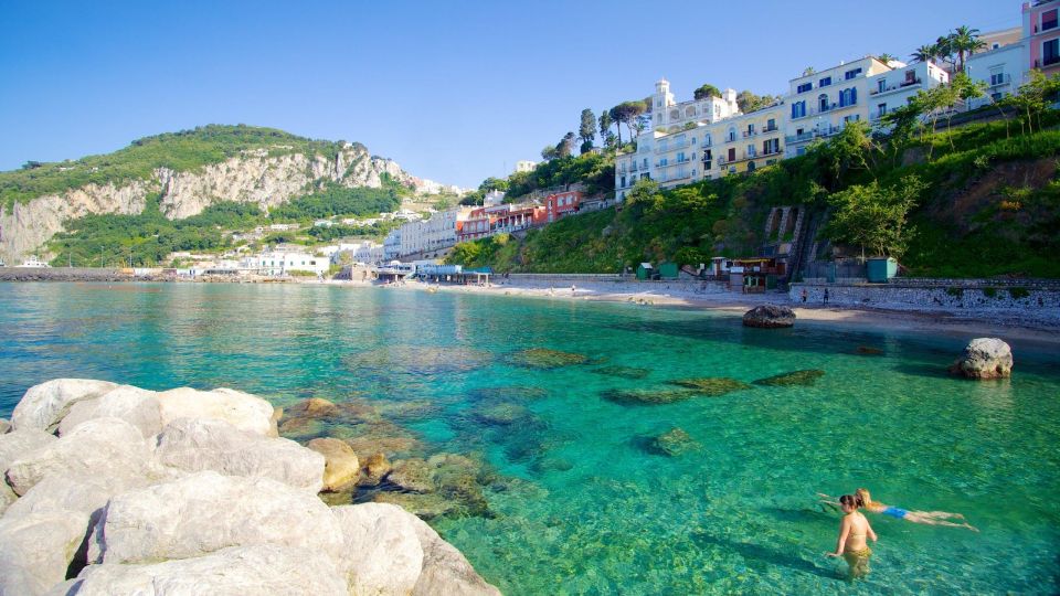 Naples: Capri Transfer With Island Boat Tour and Free Time - Itinerary