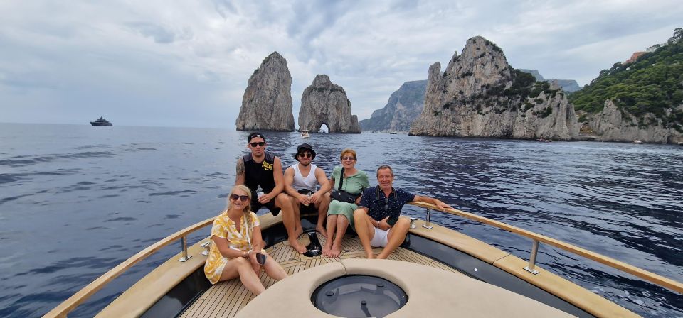 Naples: Luxury Capri Boat Trip - Available Languages and Features