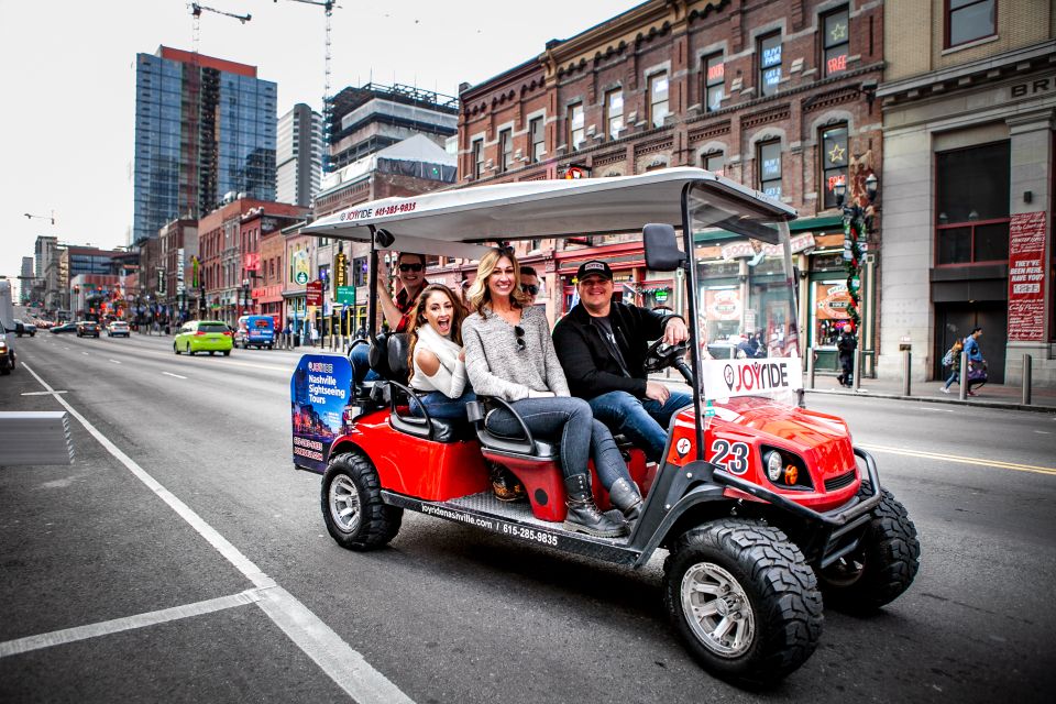 Nashville: Brewery and Distillery Cart Tour - Included in the Tour