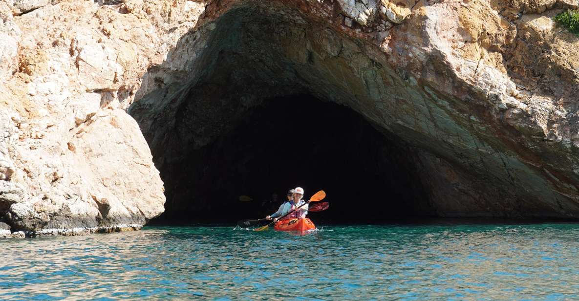 Naxos: Rina Cave Sea Kayak Tour With Snorkeling and Picnic - Itinerary Highlights