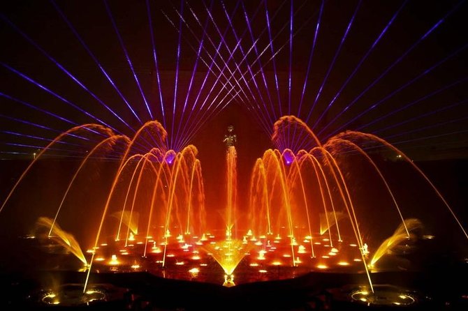 New Delhi: Akshardham Temple With Musical Light and Fountain Show - Captivating Light and Fountain Show