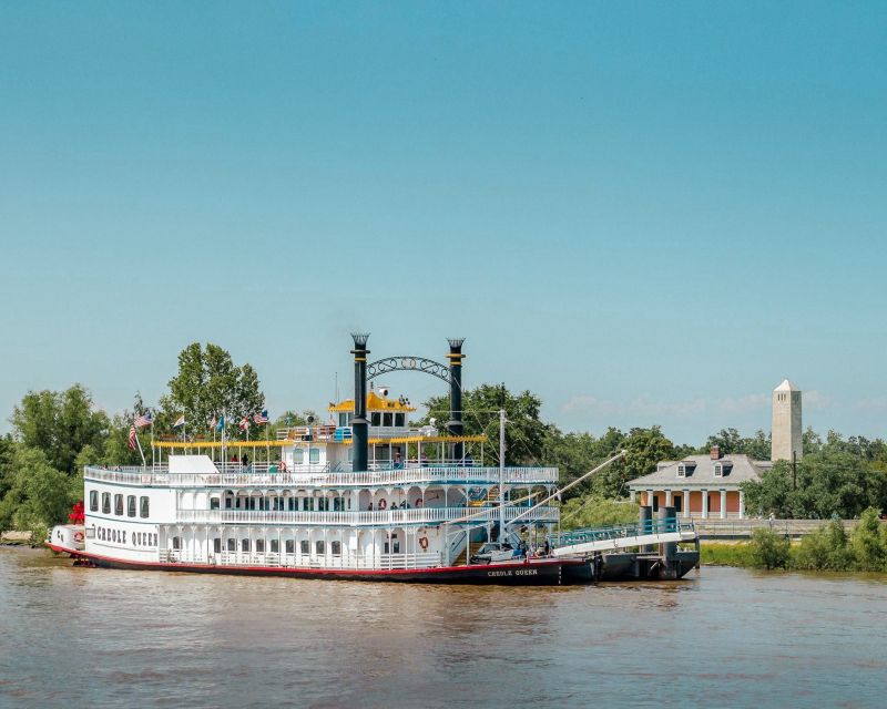 New Orleans: Creole Queen History Cruise With Optional Lunch - Chalmette Battlefield Tour