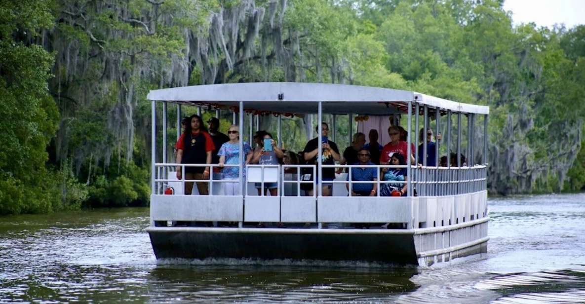 New Orleans: Swamp Tour on Covered Pontoon Boat - Booking and Cancellation