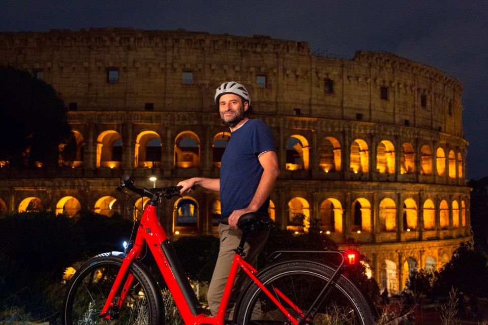 Night Tour of Rome With Top E-Bike & Optional Italian Dinner - Discovering Top Highlights and Secrets