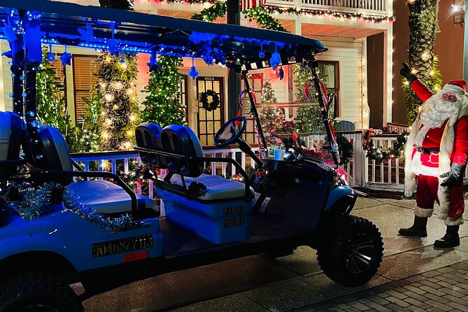 Nights of Lights Private Golf Cart Tour for up to 5 People! - Meeting Details
